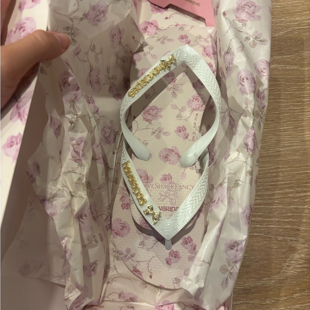 LoveShackFancy Havaianas sandals